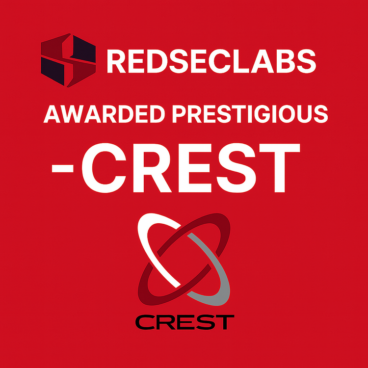 REDSECLABS Achieves Prestigious CREST Certification for Penetration Testing